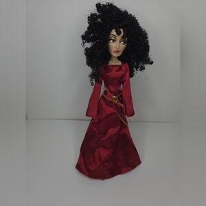 Disney Store 1st Edition Tangled Mother Gothel 12" Doll Figure Villains